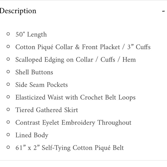 GRETCHEN SCOTT LITTLE BO PEEP MIDI DRESS CONTRAST NWT SIZE LARGE 100% COTTON - Picture 15 of 16